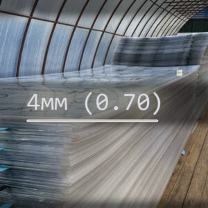 Поликарбонат 4 мм (0.70) 6м х 2.1м